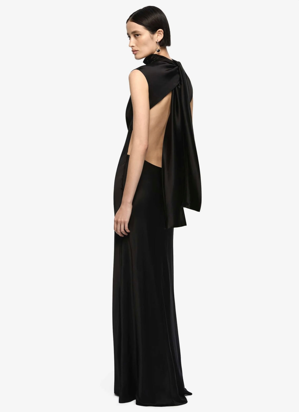 Black Cowl Drift Maxi