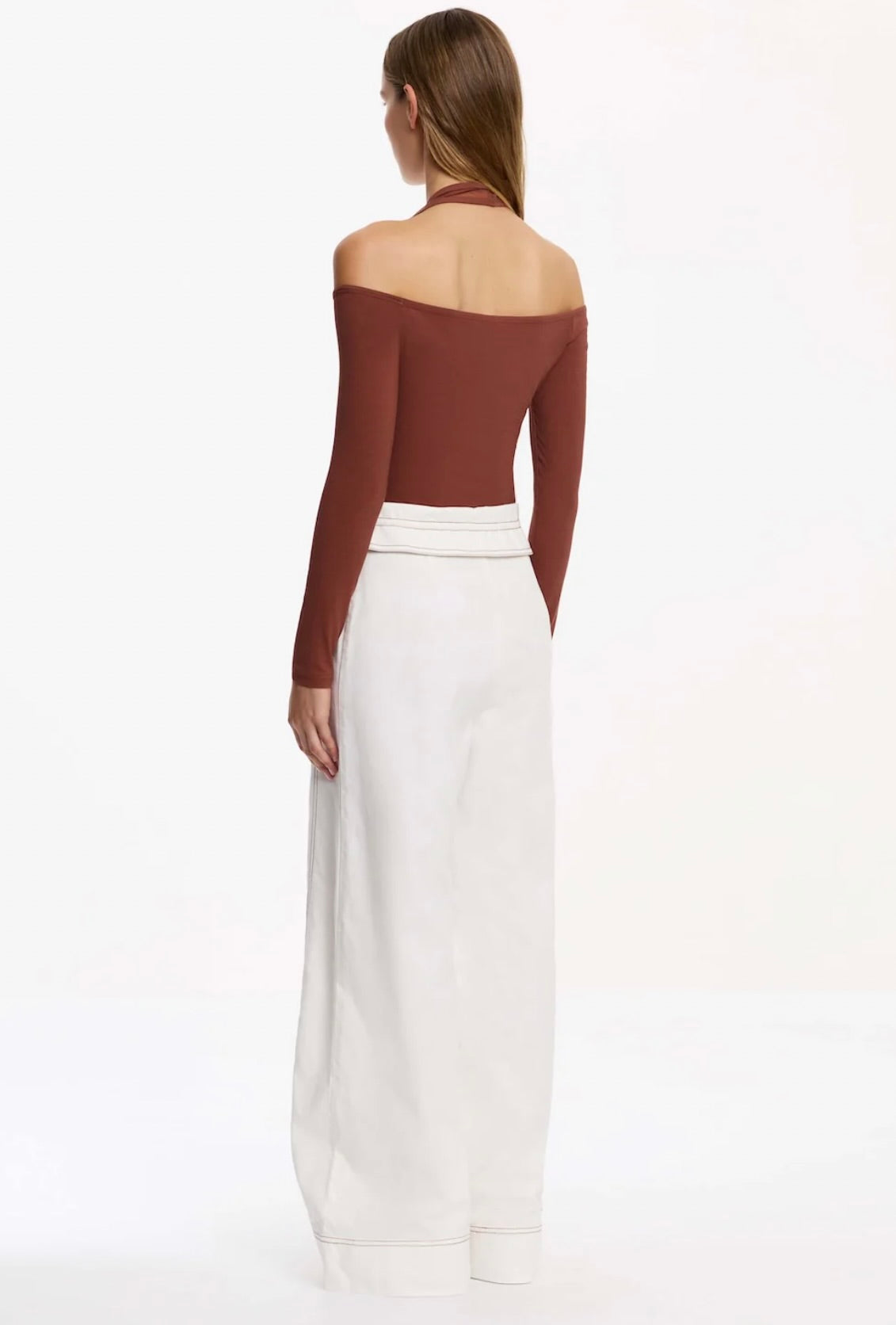 Fisherman-Style Foldover Waist Trousers