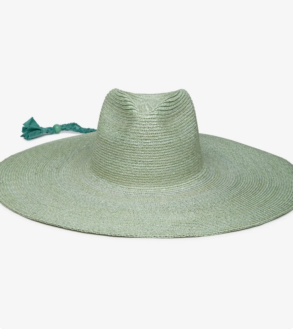 Velcro-Adjustable Wheat Straw Stampede Strap Hat