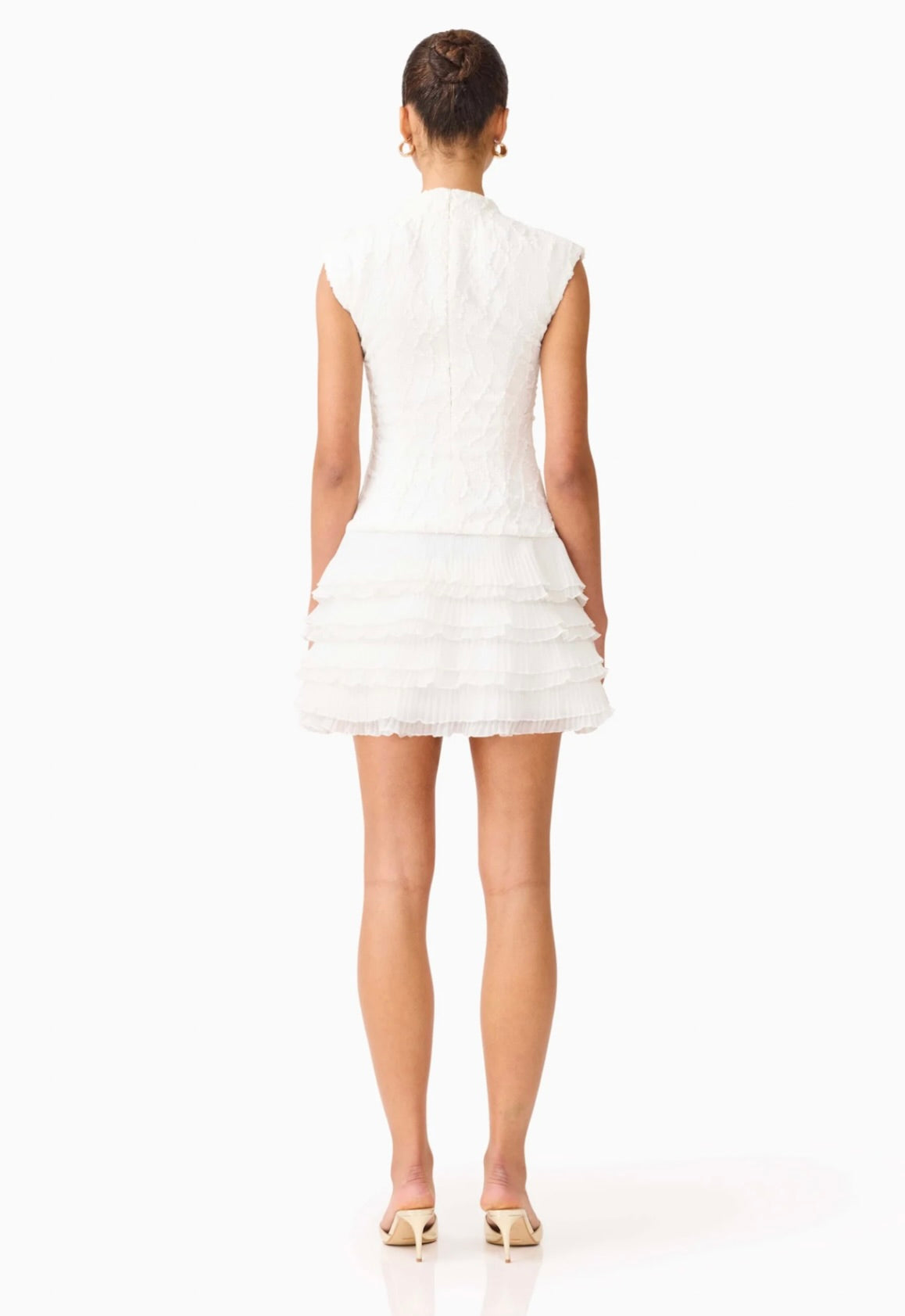 High Neck Tiered Mini