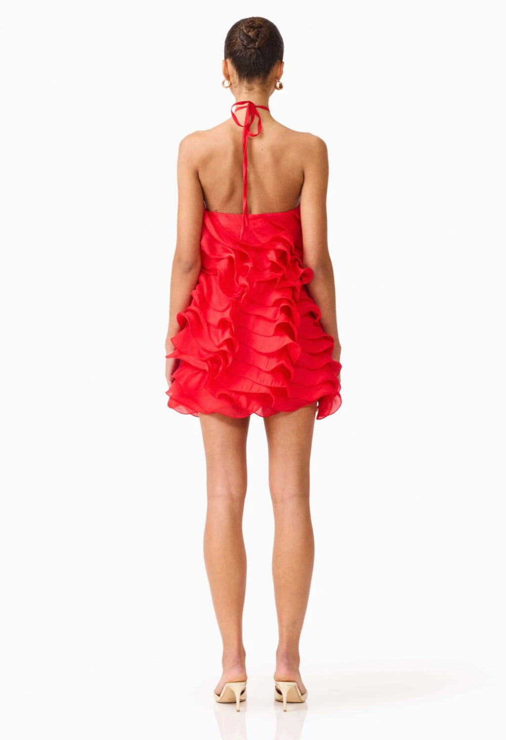 Vermilion Halter Mini