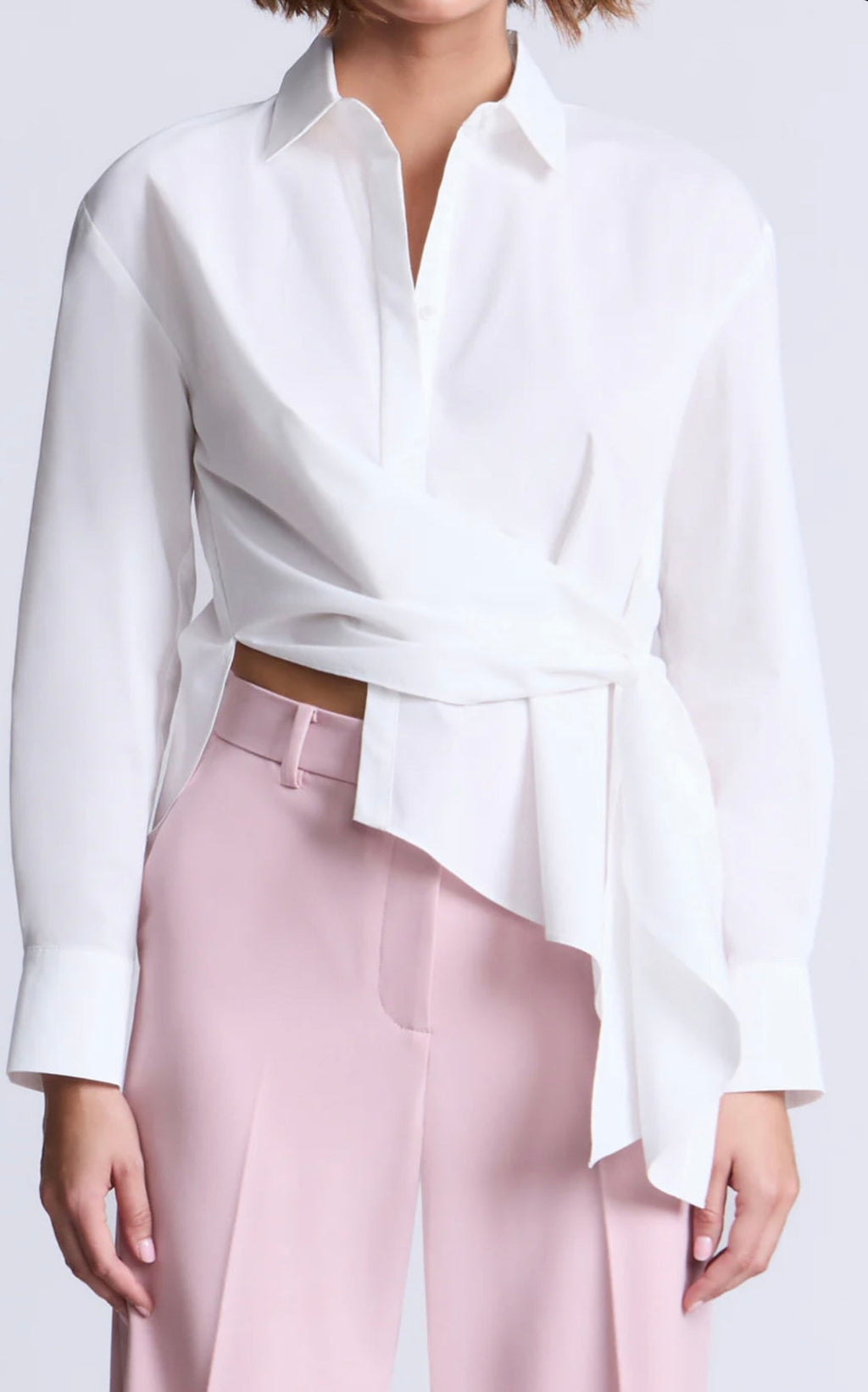 Asymmetric Wrap Shirt
