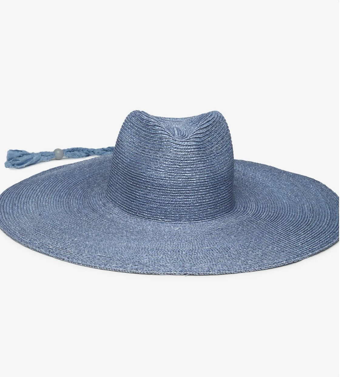 Braided Voile Cotton Stampede Strap Structured Hat