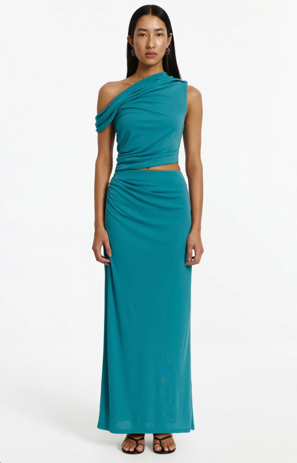 High Tide Asymmetric Drape
