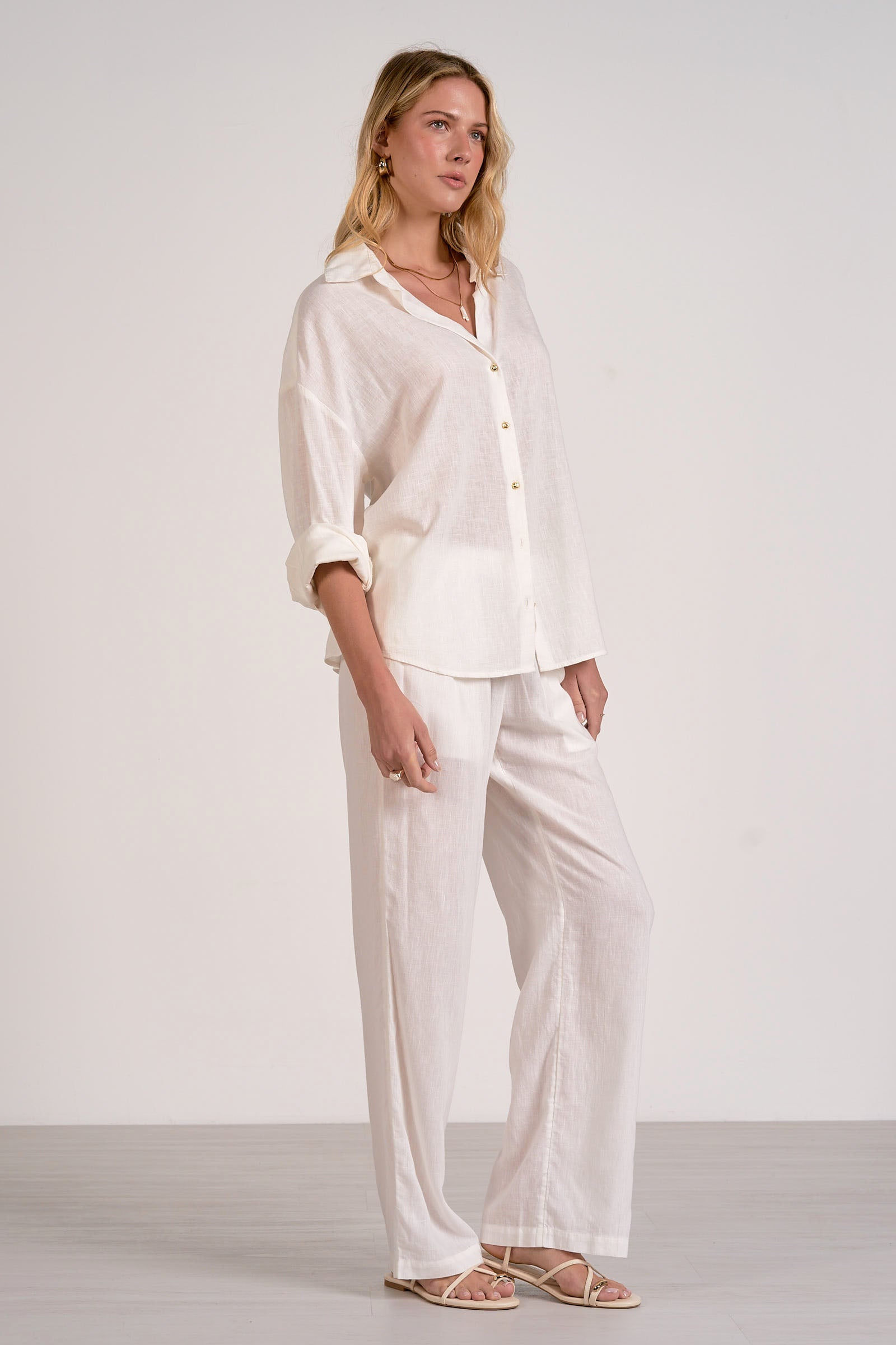 Effortless Drape Office-to-Evening Top