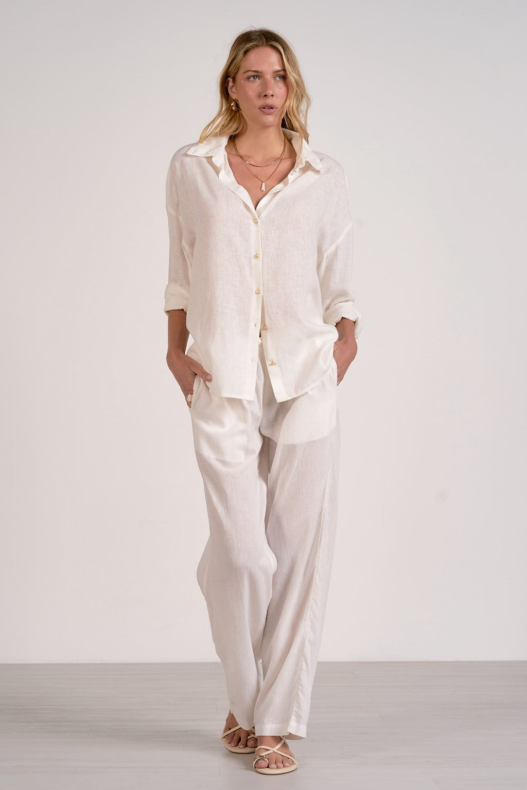 Effortless Drape Office-to-Evening Top