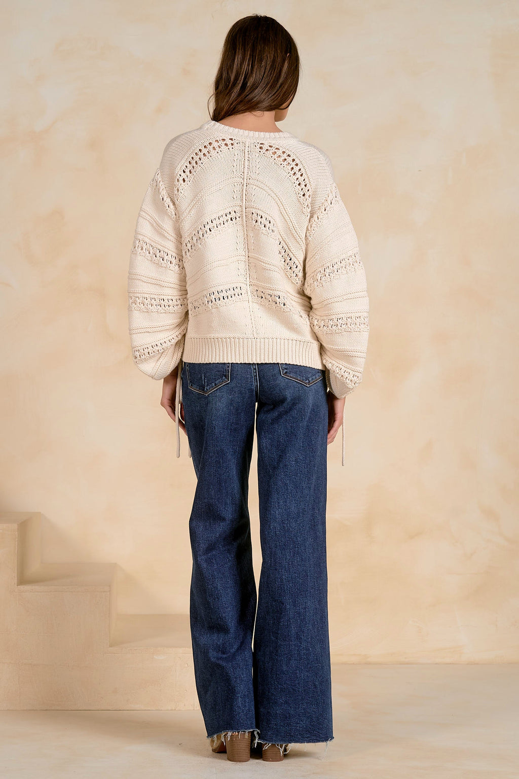 Soft Drape Crewneck for Day-to-Night