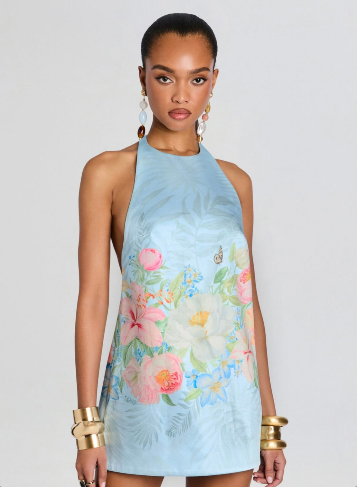Back-Zip Resort Elegance
