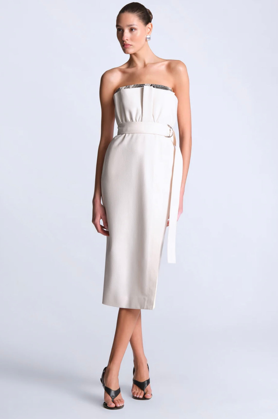 Gardenia Strapless Wrap Dress