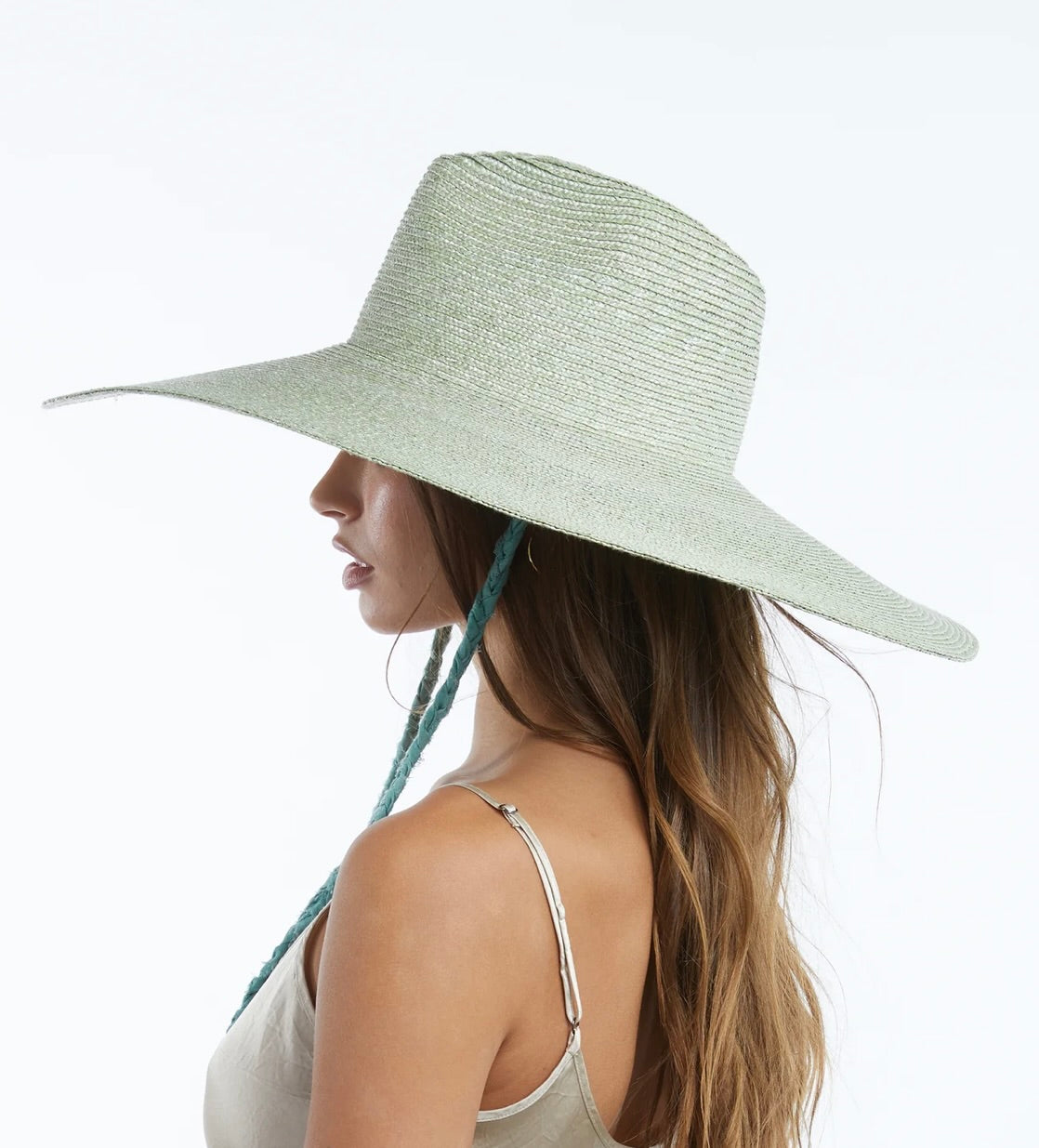 Velcro-Adjustable Wheat Straw Stampede Strap Hat
