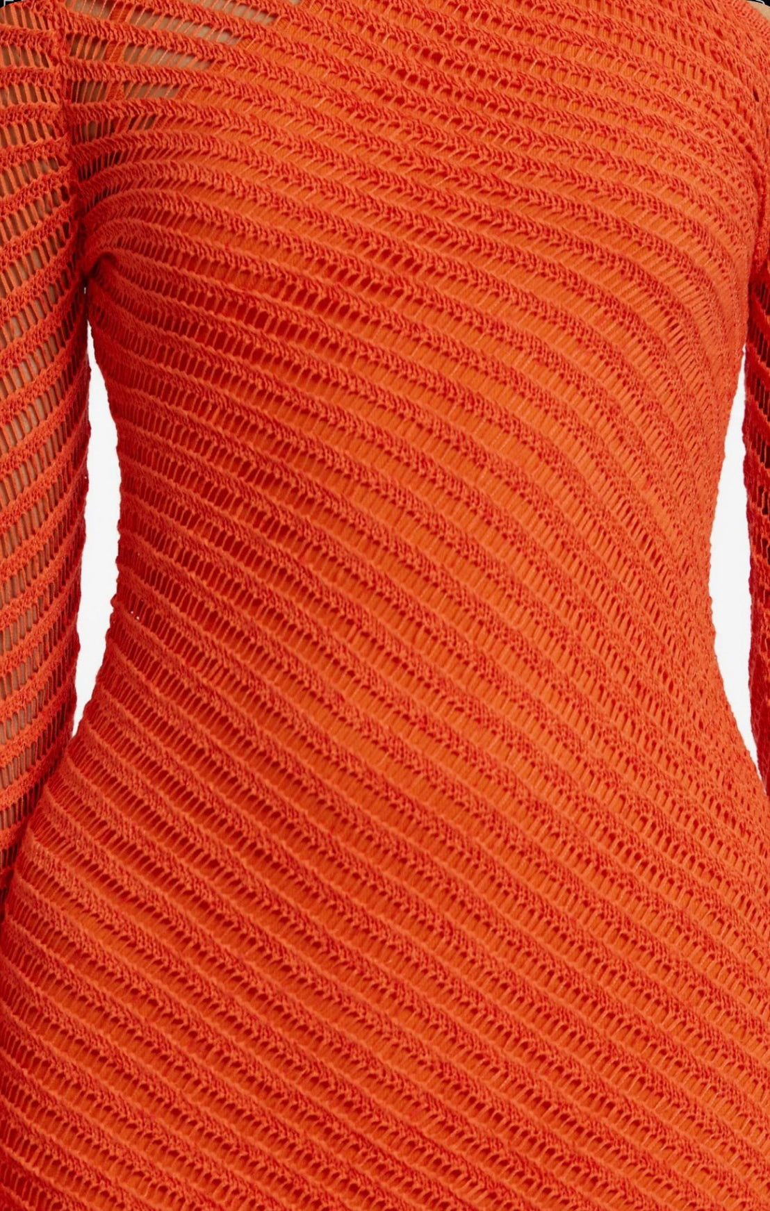 Pomegranate One-Shoulder Crochet