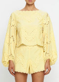 Butter Cotton Broderie Blouse