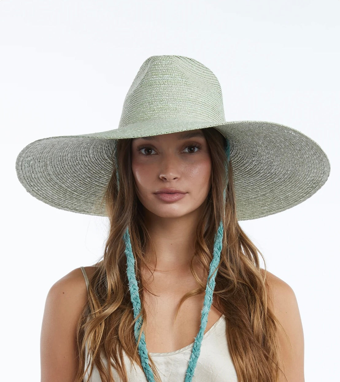 Velcro-Adjustable Wheat Straw Stampede Strap Hat