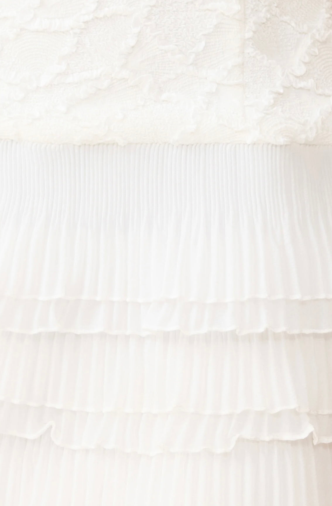 High Neck Tiered Mini