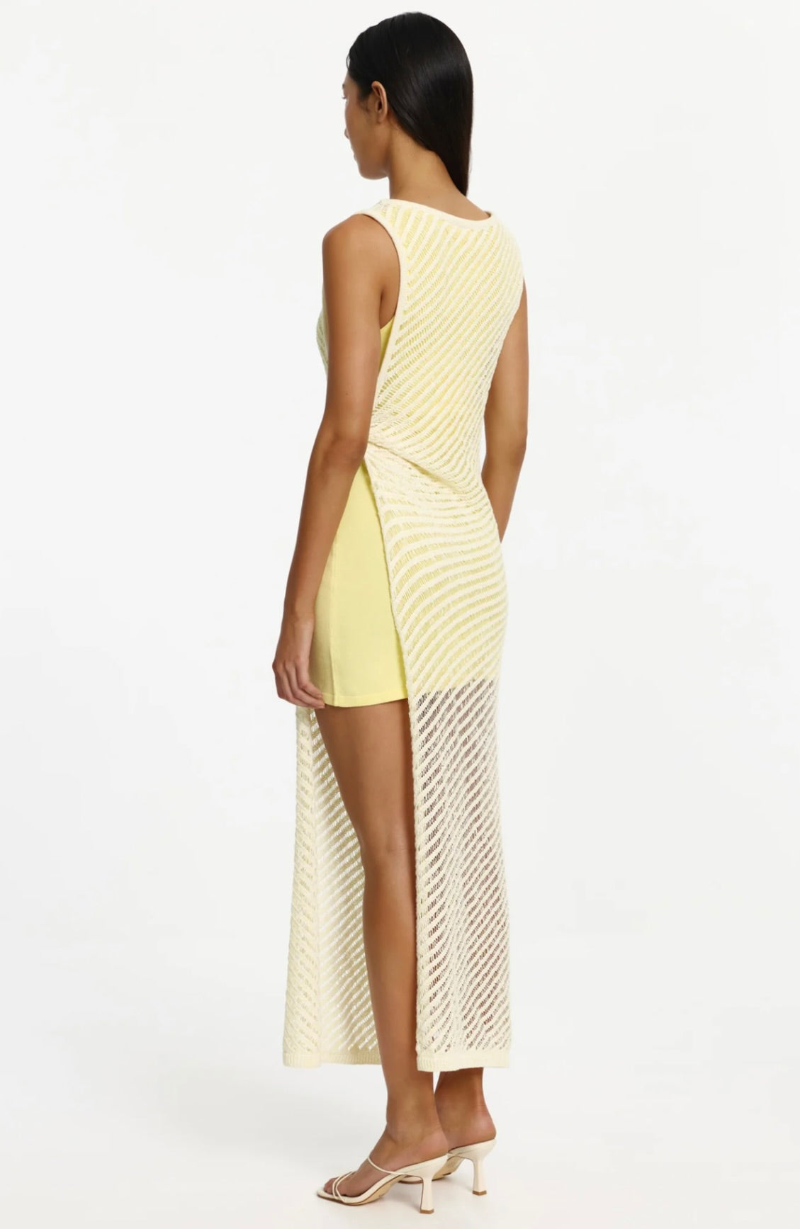 Cream Diagonal Overlay