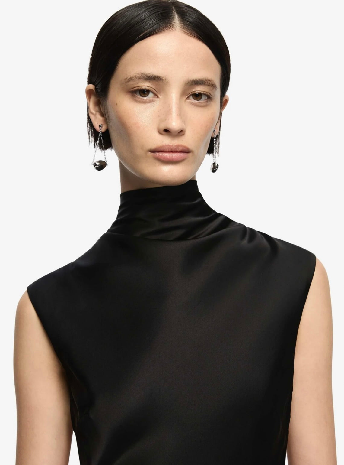 Black Cowl Drift Maxi