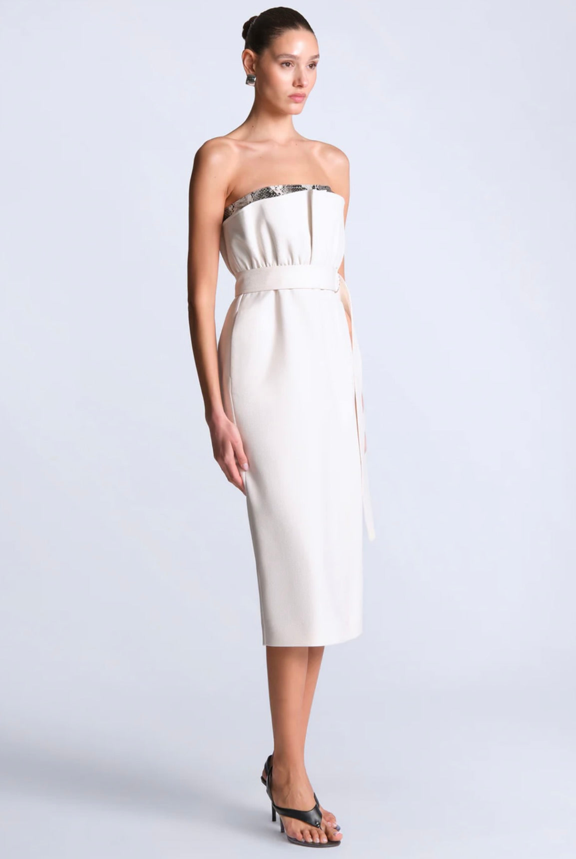 Gardenia Strapless Wrap Dress