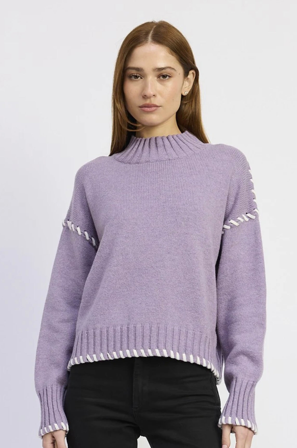Funnel Neck Pullover