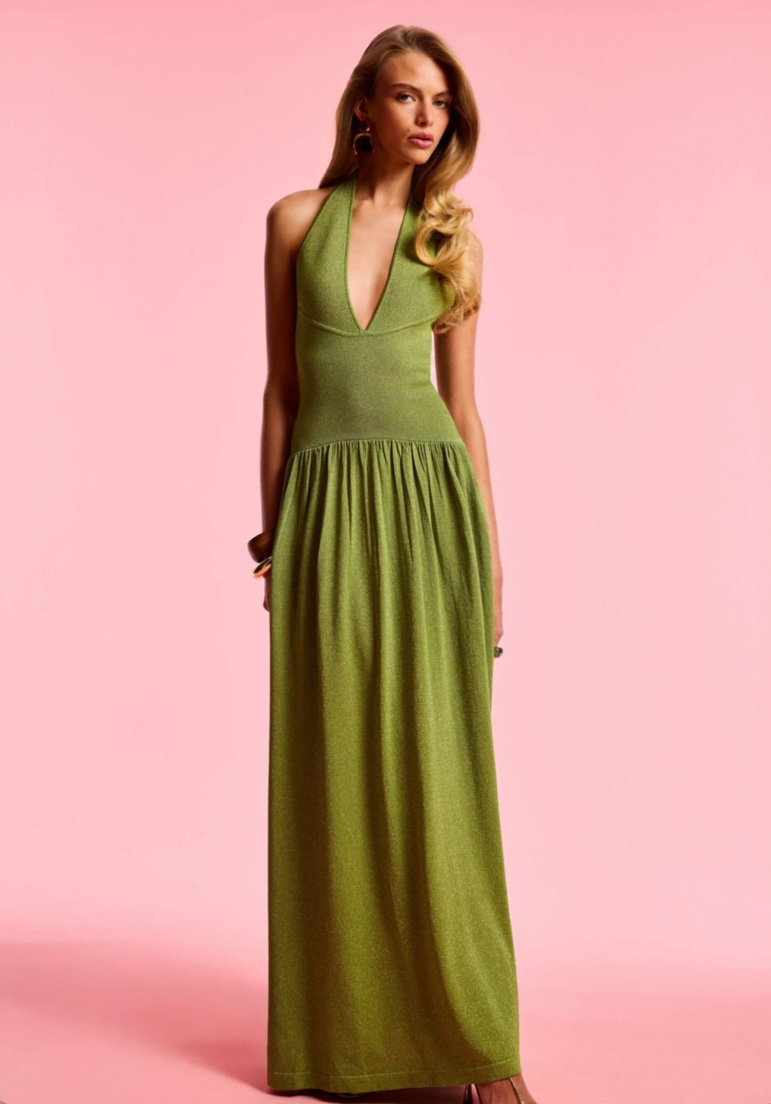 Banded Knit Maxi