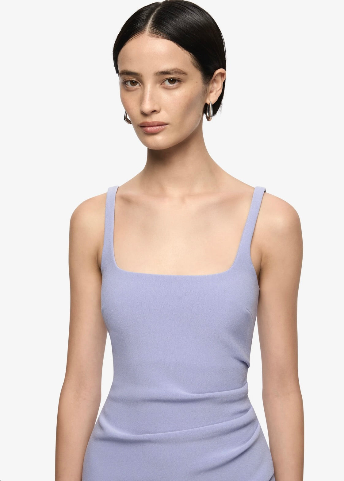 Square Neck Form-Fit