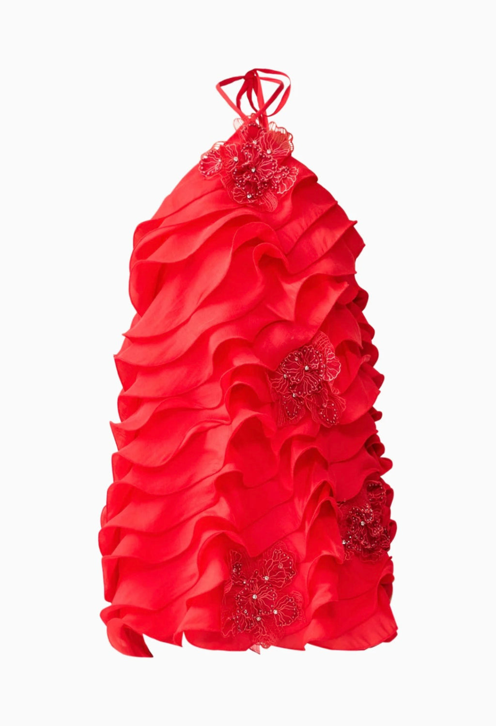 Vermilion Halter Mini
