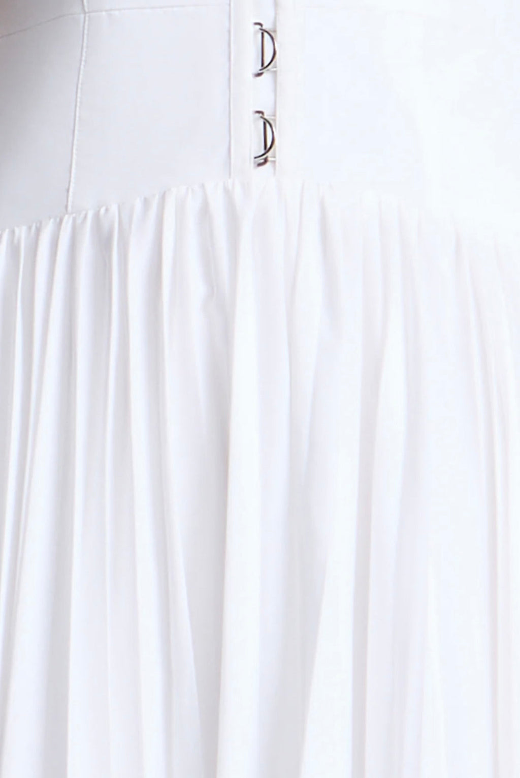 Breathable Cotton Draped Sleeveless Midi Dress