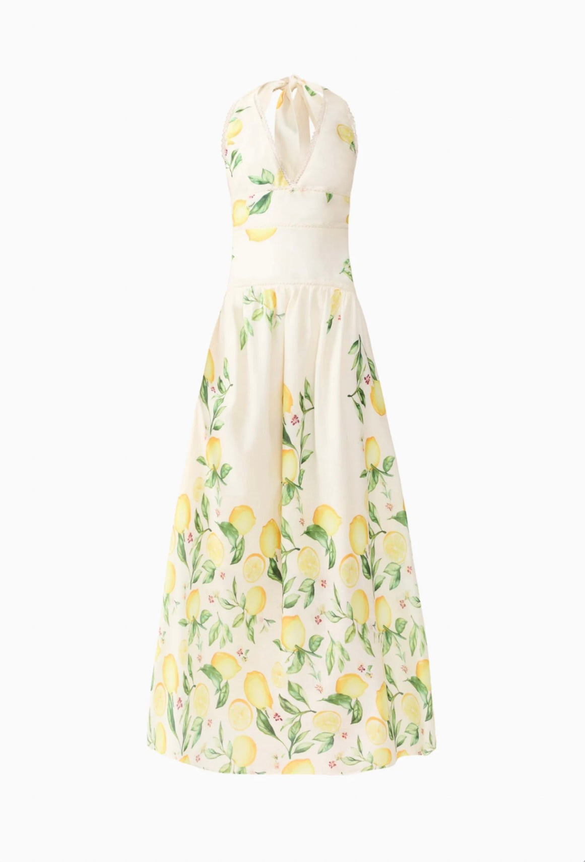 Shirred Flow Gown